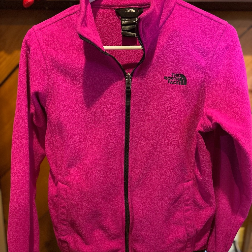 The North Face Magenta Fleece Jacket